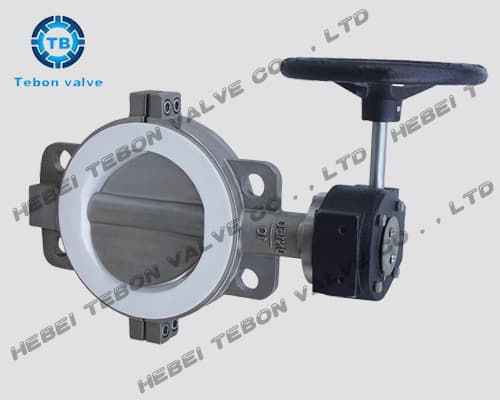 double flange butterfly valve